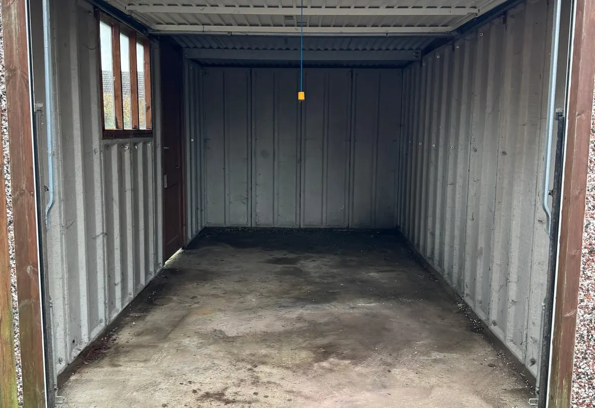 A cleared room after a house clearance in East Yorkshire