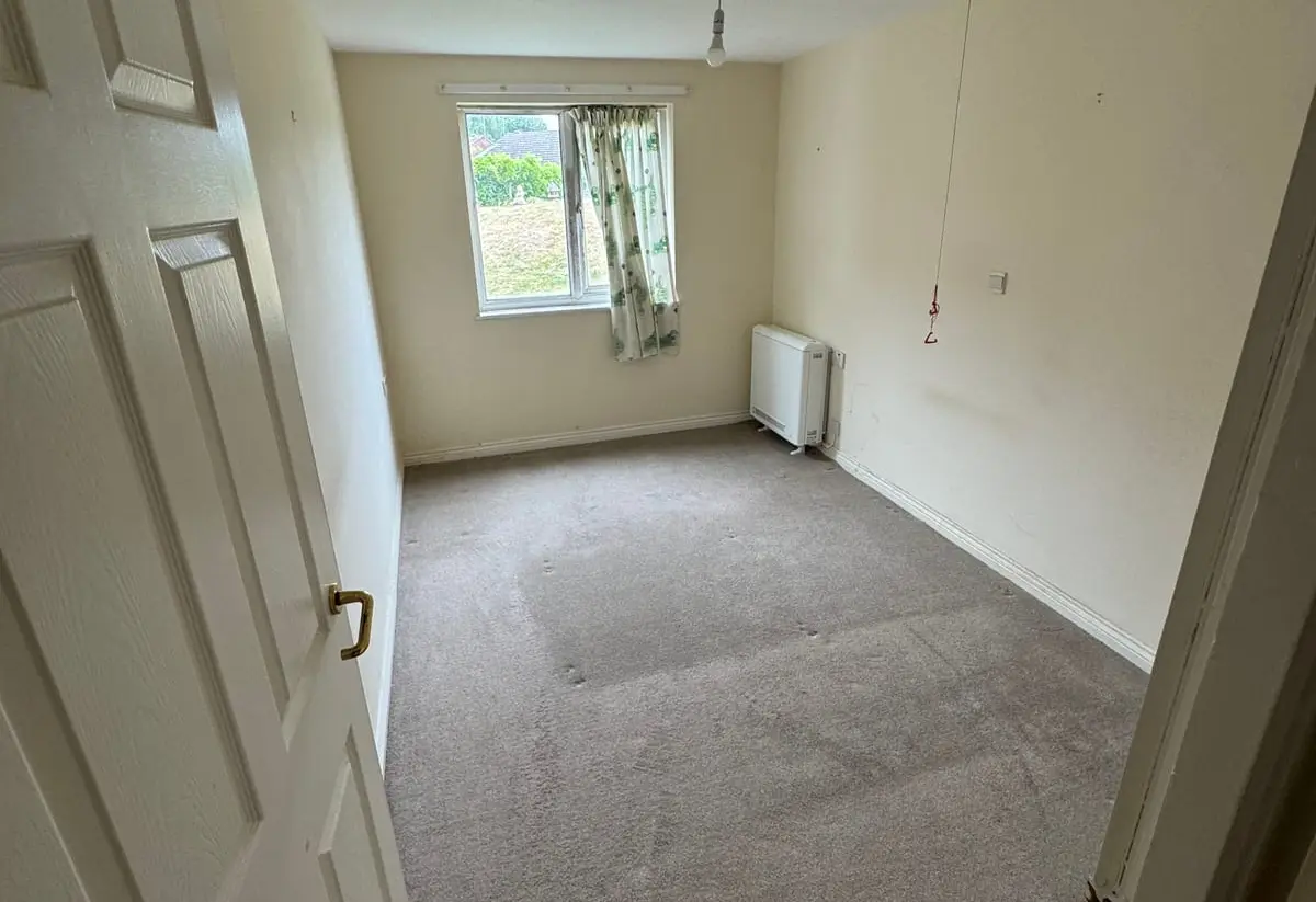 An empty room after a clearance in East Yorkshire