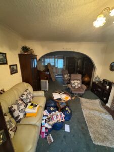 A sensitively handled bereavement house clearance in Yorkshire by CL Clearances